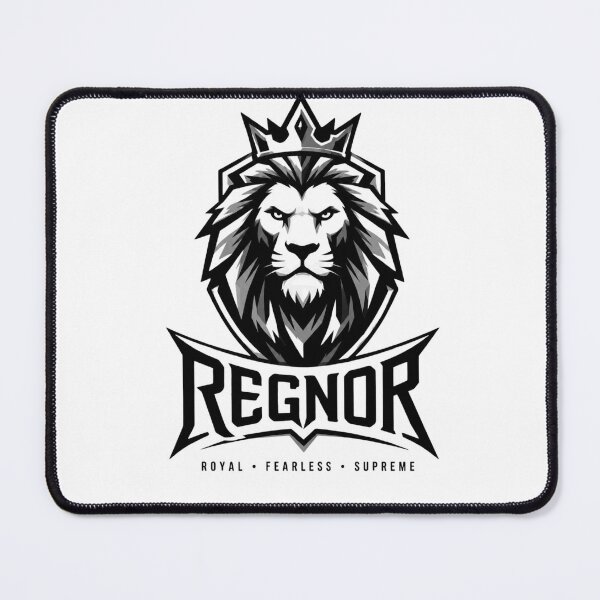 Item preview, REGNOR Lion Graphic T-Shirt | Royal Fearless Supreme designed and sold by hypertype01.