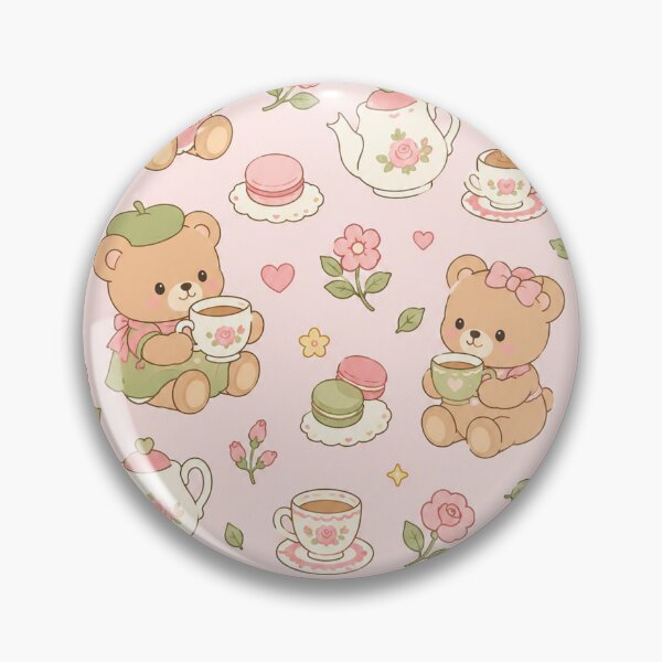 Item preview, Sweet Tea Garden Bear Pattern designed and sold by Soft Berry Studio.