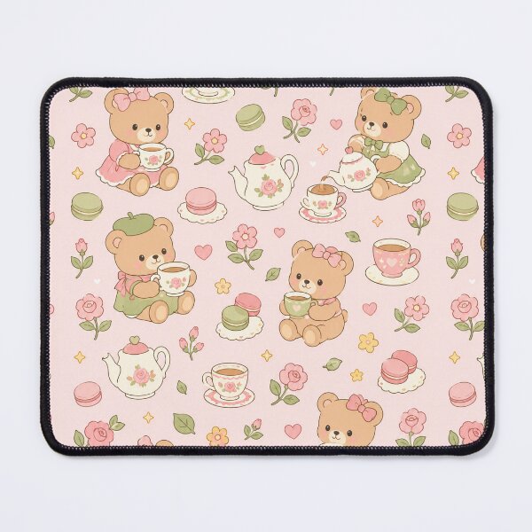 Item preview, Sweet Tea Garden Bear Pattern designed and sold by Soft Berry Studio.