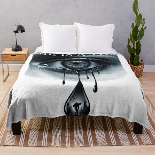 Item preview, Time Is A Thief – Surreal Eye Clock and Crying Tear Creative Art designed and sold by puzzell.