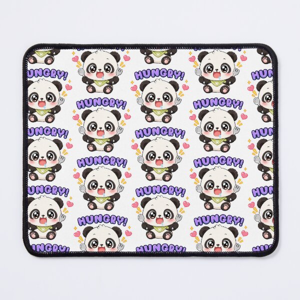 Item preview, Hungry Panda Animal Clipart designed and sold by KJackArtwork.