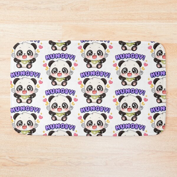Item preview, Hungry Panda Animal Clipart designed and sold by KJackArtwork.