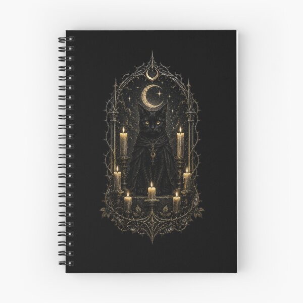 Item preview, Black Cat Psalms III - The Candle Watcher designed and sold by VinterMoonlight.