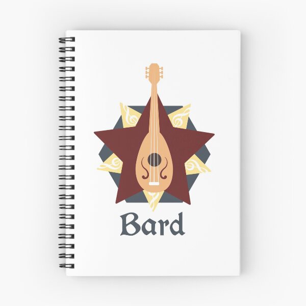 Item preview, D&D - Pegatina de la clase Bardo designed and sold by Gartisan.