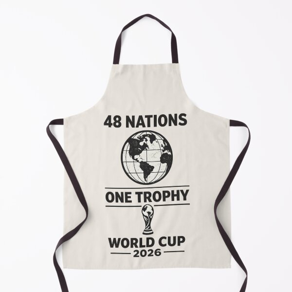 Item preview, 48 Nations One Trophy | World Cup 2026 Football Design designed and sold by ArthUpscale.