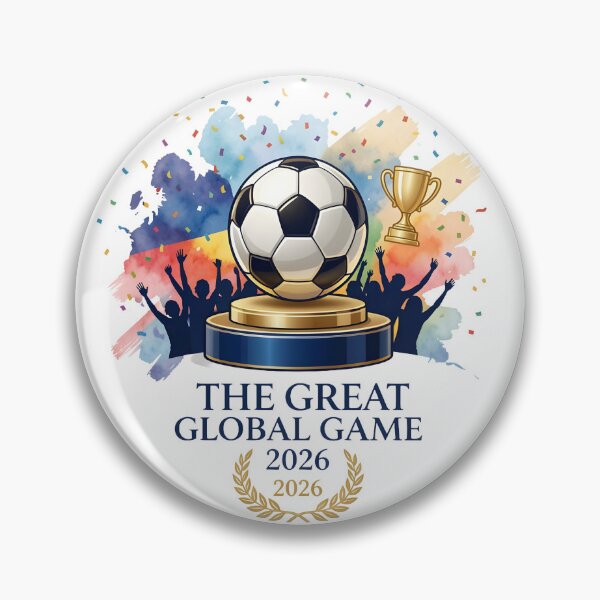 Item preview, The Great Global Game 2026 - Ultimate Soccer Championship Trophy Design designed and sold by SupernovaNote.