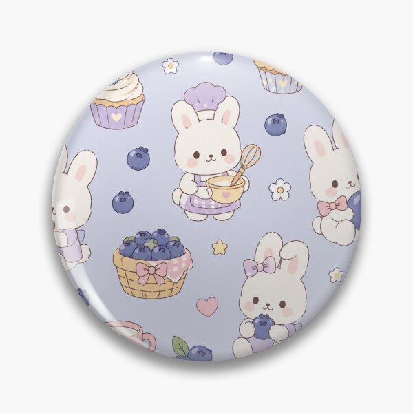 Item preview, Blueberry Bunny Bakery Pattern designed and sold by Soft Berry Studio.
