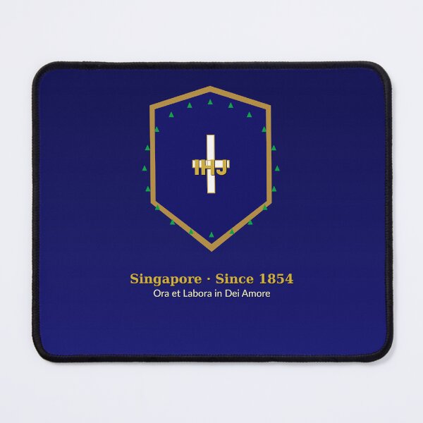 Item preview, CHIJ Convent of the Holy Infant Jesus Singapore — School Crest Design designed and sold by BenedictTArt.