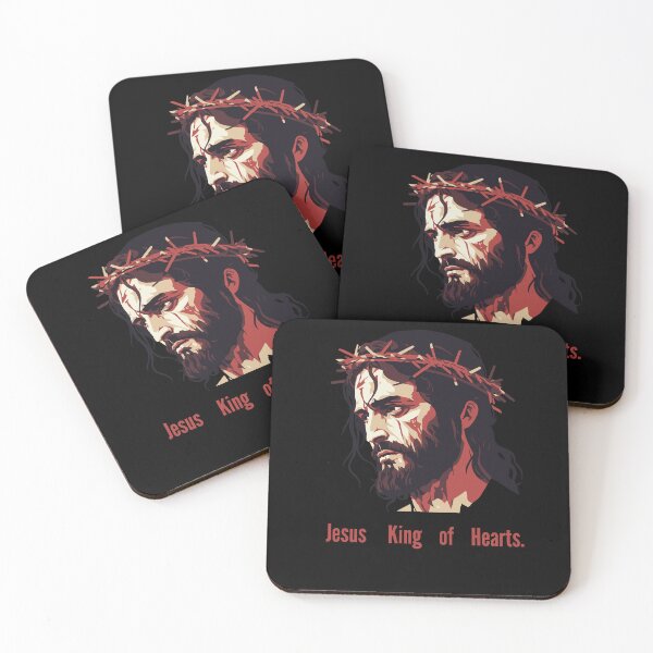 Item preview, Jesus King Of Hearts designed and sold by AMCreatix.