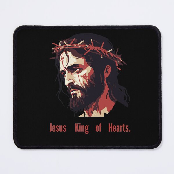 Item preview, Jesus King Of Hearts designed and sold by AMCreatix.
