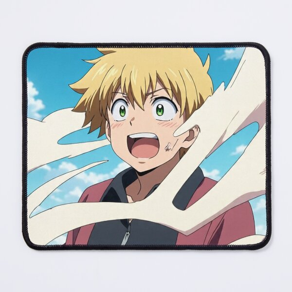 Item preview, Bright Anime Hero Smile – Energetic Fantasy Character Art designed and sold by RushVibeWear.