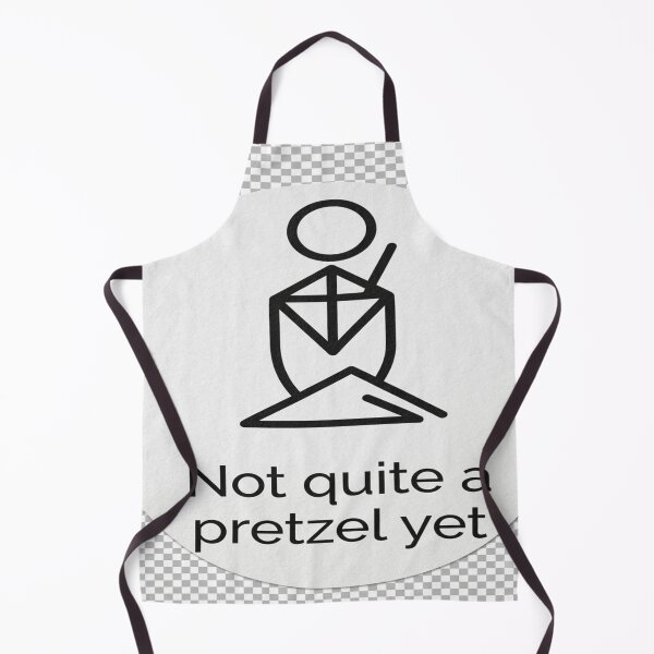 Item preview, Not Quite A Pretzel Yet Funny Yoga designed and sold by moTshiTshi.