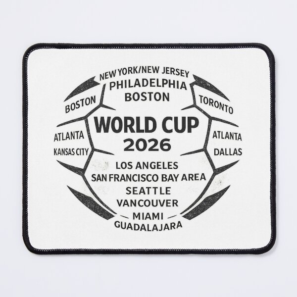 Item preview, World Cup 2026 Host Cities Vintage Soccer Ball designed and sold by ArthUpscale.