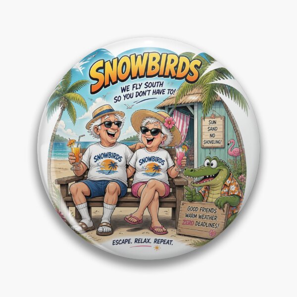 Item preview, Snowbirds in Florida designed and sold by Talpha.