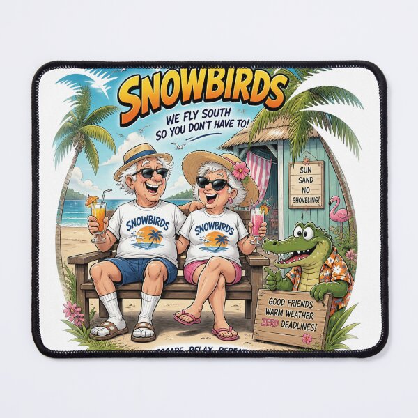 Item preview, Snowbirds in Florida designed and sold by Talpha.