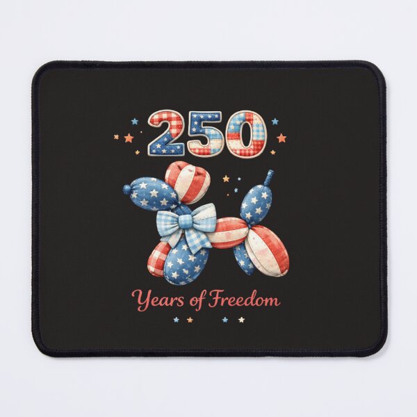 Item preview, USA 250th Anniversary Patriotic Balloon Dog Art designed and sold by Color World.