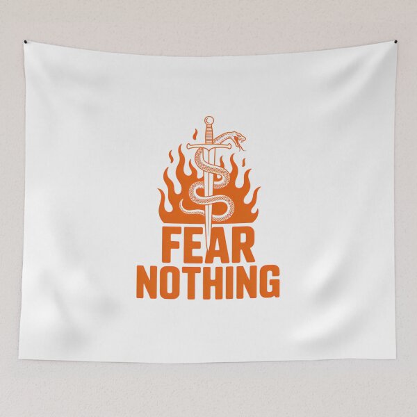 Item preview, Fear Nothing Snake Sword Design designed and sold by koolthis.