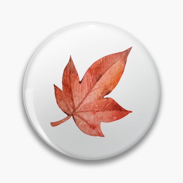 Item preview, Autumn Maple Leaf Watercolor designed and sold by SashaZinch.