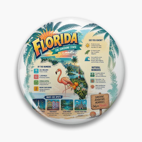 Item preview, beautiful Florida designed and sold by Talpha.