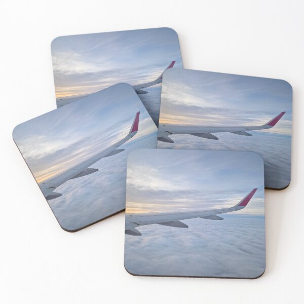 Item preview, Peaceful aerial view from airplane designed and sold by psychoshadow.