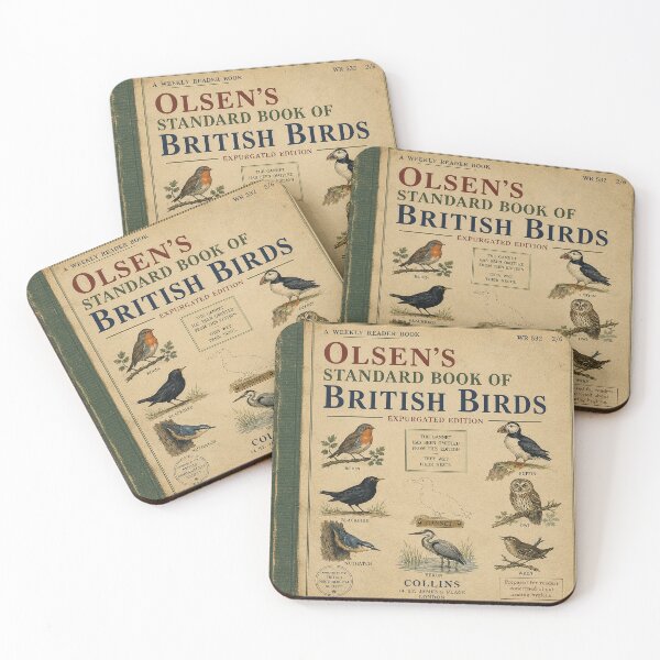Item preview, Libro estándar de aves británicas de Olsen (Edición expurgada) | Monty Python | Camiseta parodia de libro vintage de la Biblioteca Británica | Camiseta retro sin alcatraces designed and sold by DiamondSkyShirt.