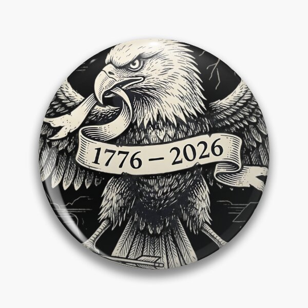 Item preview, Dark Patriotic American Eagle 1776 2026 4th of July T-Shirt designed and sold by DarkOriginArts.