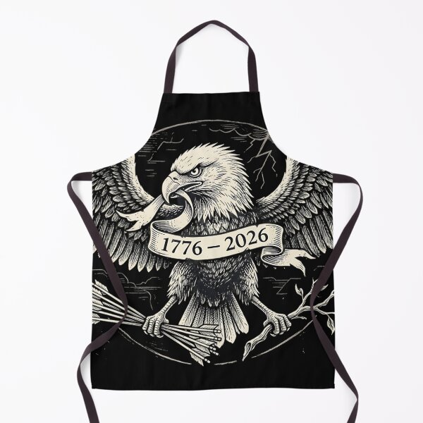 Item preview, Dark Patriotic American Eagle 1776 2026 4th of July T-Shirt designed and sold by DarkOriginArts.