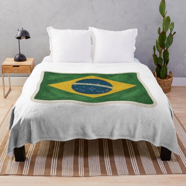 Item preview, Brazil Flag Vibrant Colors designed and sold by Lellenatavarez.