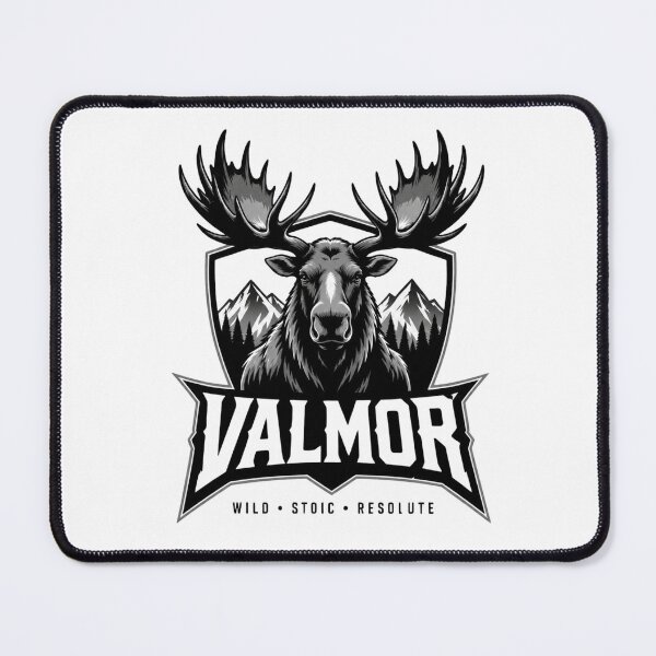 Item preview, VALMOR Moose Graphic T-Shirt | Wild Stoic Resolute designed and sold by hypertype01.