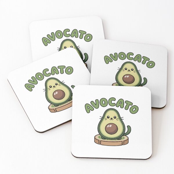 Item preview, Cute Avocado Cat designed and sold by koolthis.