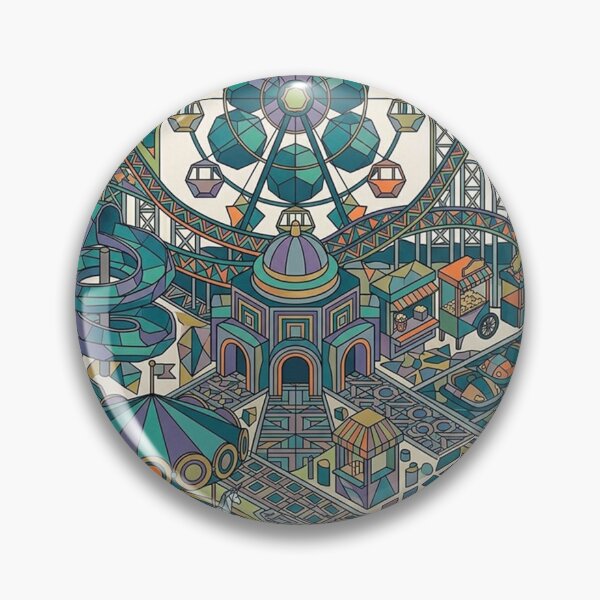 Item preview, Geometric amusement park designed and sold by snoWorkshop.