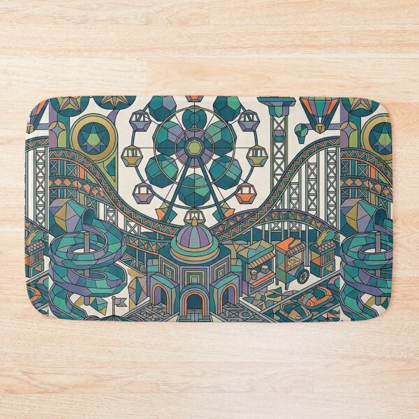 Item preview, Geometric amusement park designed and sold by snoWorkshop.