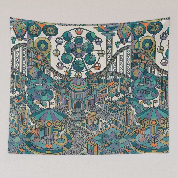 Item preview, Geometric amusement park designed and sold by snoWorkshop.
