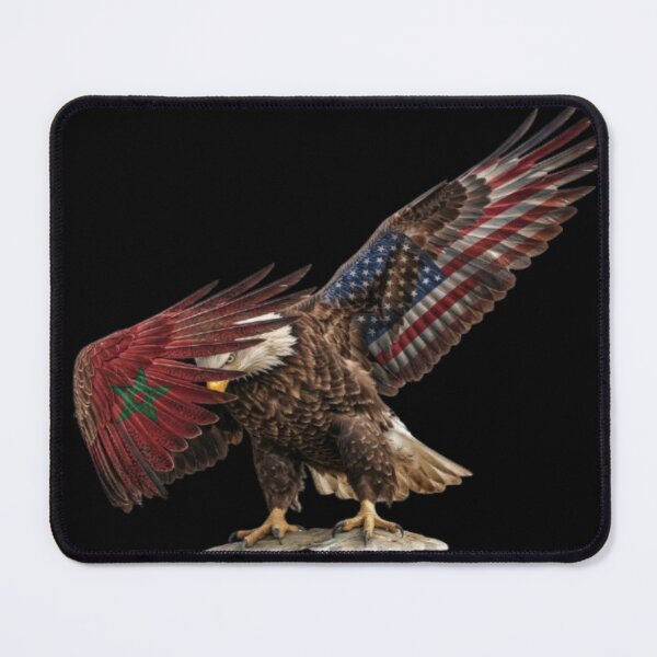 Item preview, Eagle with American Flag Wings Pattern designed and sold by DailySparks.