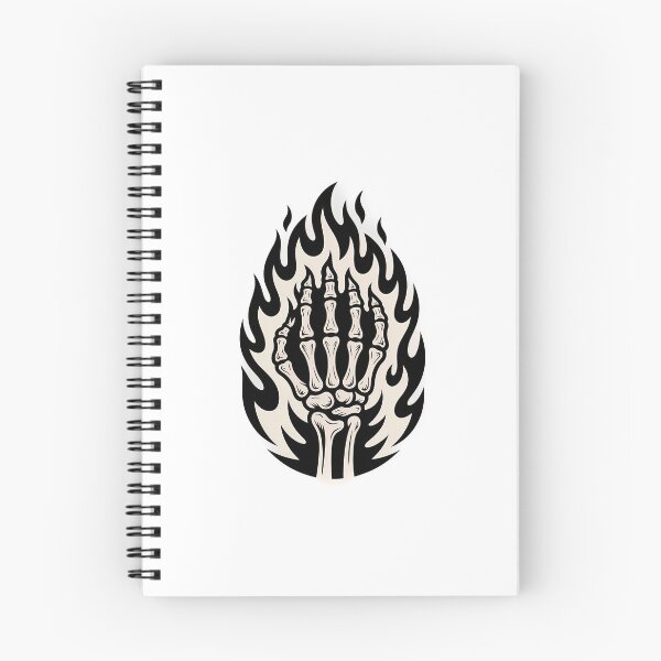 Item preview, Skeleton Hand Fire designed and sold by koolthis.