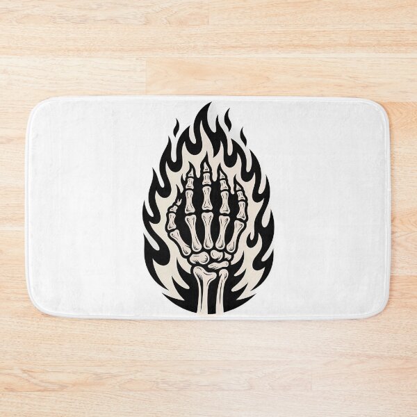 Item preview, Skeleton Hand Fire designed and sold by koolthis.