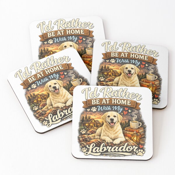 Item preview, I'd Rather Be At Home With My Labrador designed and sold by annaartuk.