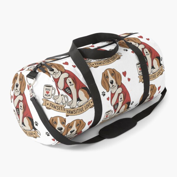 Item preview, Beagle Dog with Tattoo Illustration I Heart Mom designed and sold by Blok45.