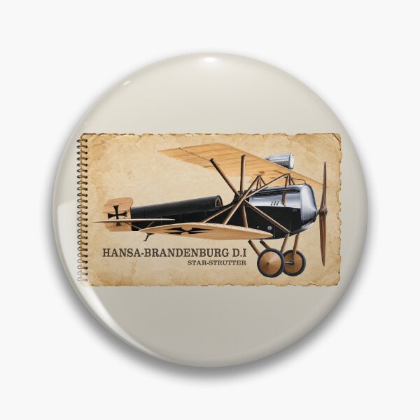 Item preview, Hansa-Brandenburg D.I Star-Strutter Austro-Hungarian WWI Aircraft Diagram designed and sold by MilitaryMart.