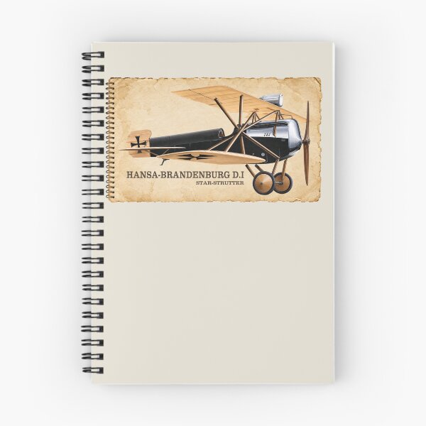 Item preview, Hansa-Brandenburg D.I Star-Strutter Austro-Hungarian WWI Aircraft Diagram designed and sold by MilitaryMart.