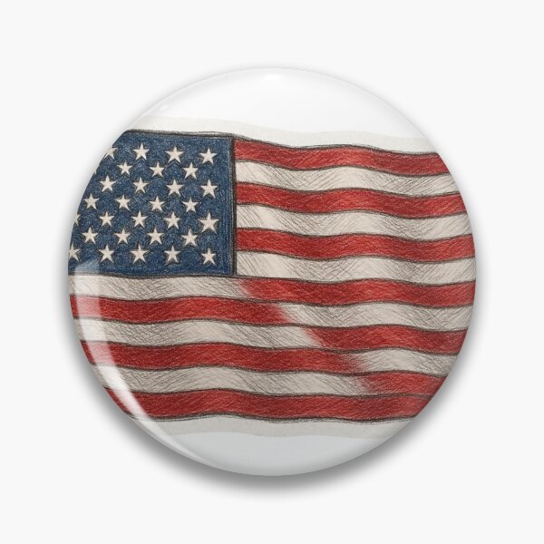 Item preview, United States Flag USA Patriotic Stars and Stripes Art designed and sold by Lellenatavarez.