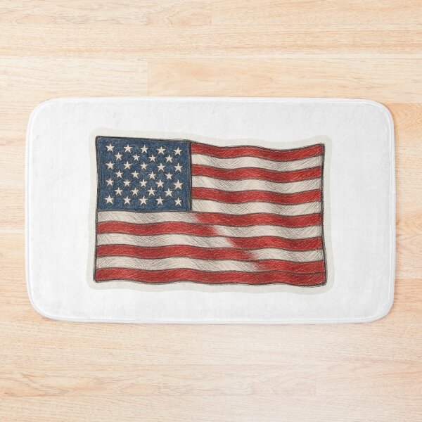 Item preview, United States Flag USA Patriotic Stars and Stripes Art designed and sold by Lellenatavarez.