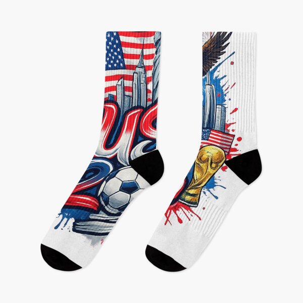 Item preview, USA 2026 Soccer Fan Design | USA 2026 FIFA World Cup Soccer T-Shirt designed and sold by CreativeNest Prints.