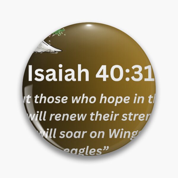 Item preview, Isaiah 40:31 Scripture Wall Art Print designed and sold by KishaArt.