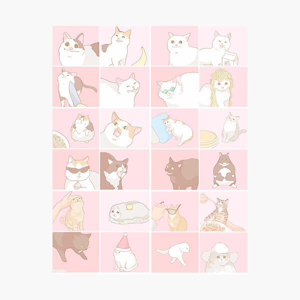 Item preview, Meme cats designed and sold by axiebubble.