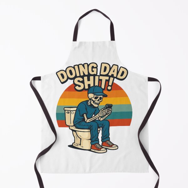 Item preview, Doing Dad Shit Toilet Tee designed and sold by Log77.