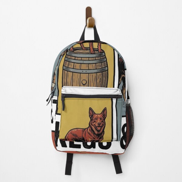 Item preview, Kegs and Kelpies Dog Beer Lover Design designed and sold by JMDesignHub.