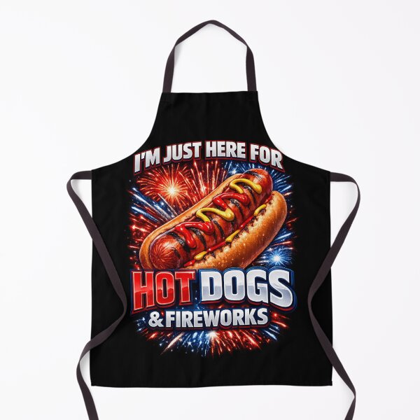 Item preview, I am just here for Hot Dogs & Fireworks 4th of July Gift designed and sold by XYZ Studio.