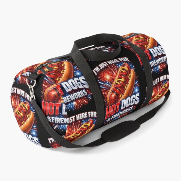 Item preview, I am just here for Hot Dogs & Fireworks 4th of July Gift designed and sold by XYZ Studio.