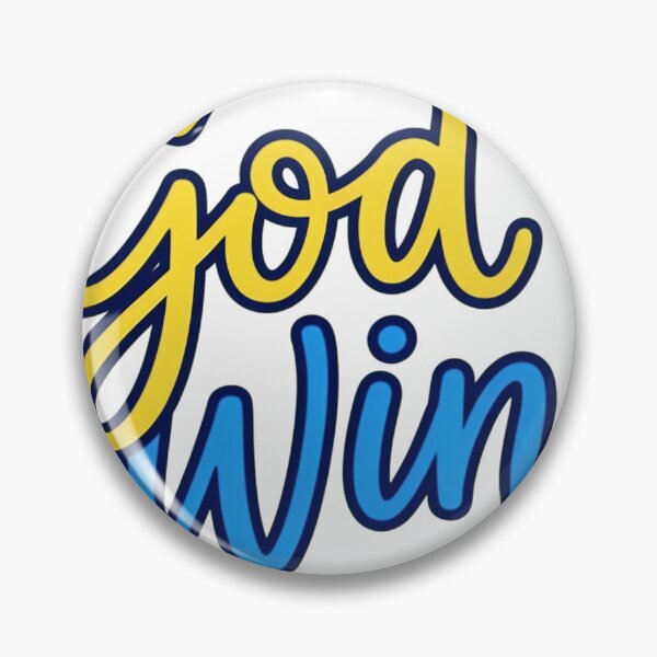 Item preview, God Wins Christian Faith Victory Believer Design designed and sold by JMDesignHub.